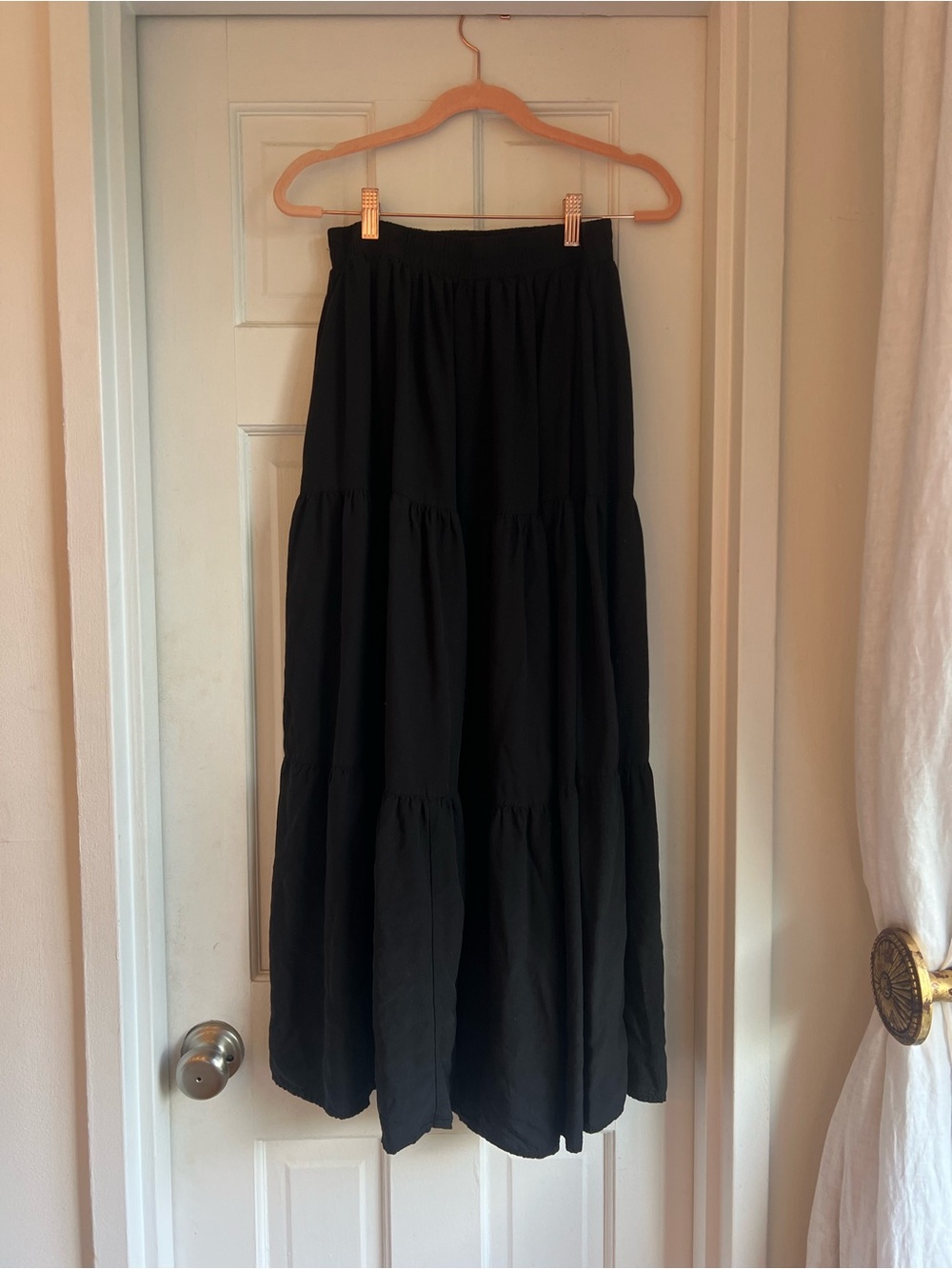 Black Maxi Skirt